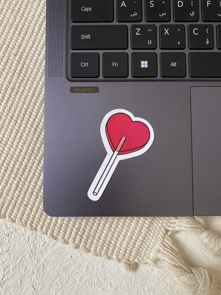 Sweet lollipop sticker