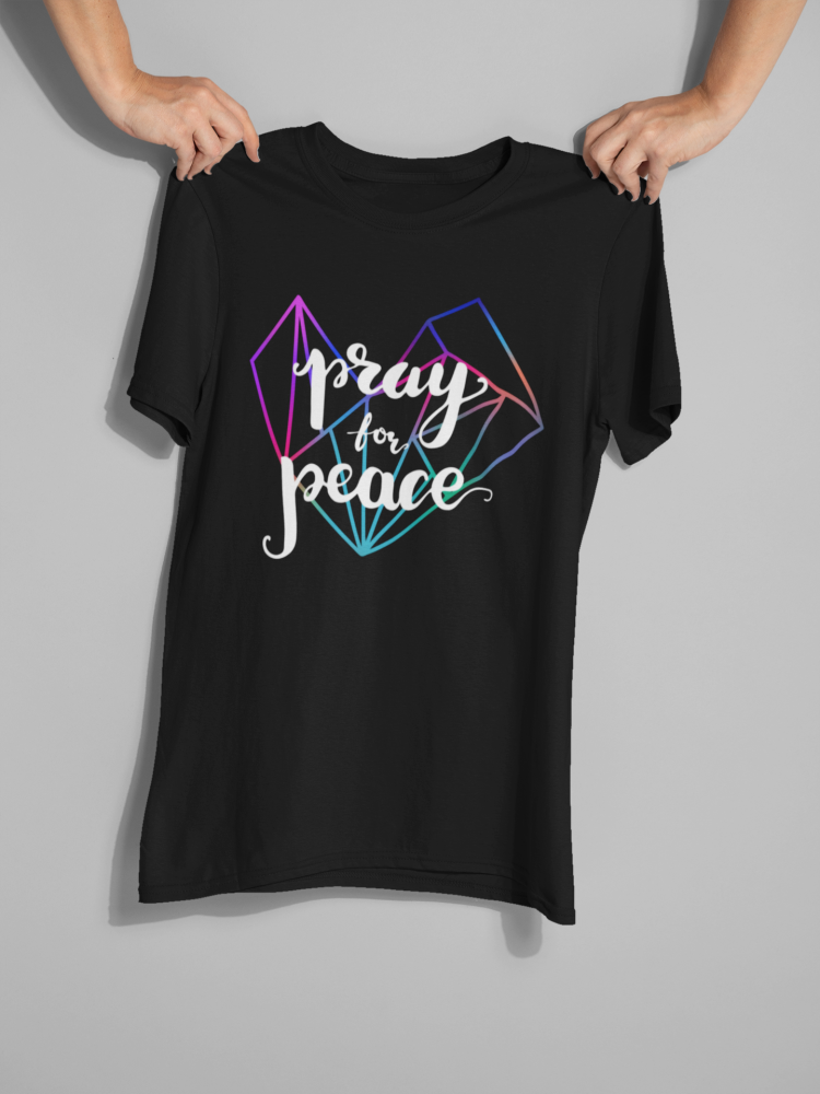تيشيرت Pray for Peace - صلِ من أجل السلام