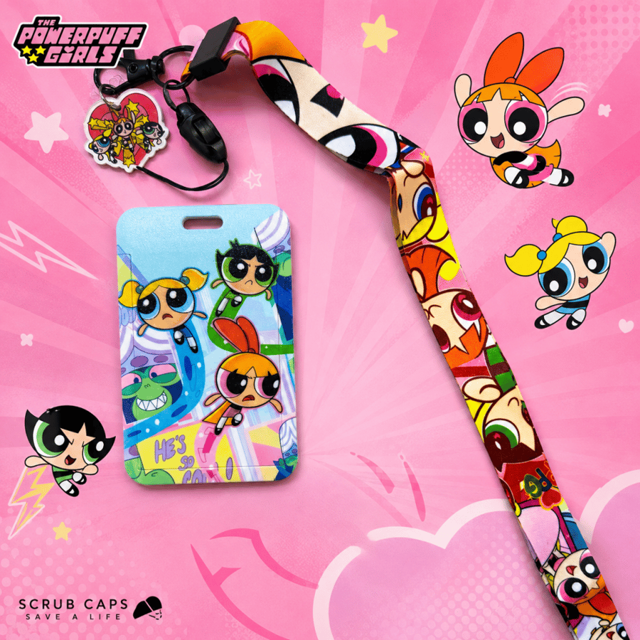 Powerpuff Girls Lanyard & ID Holder 2