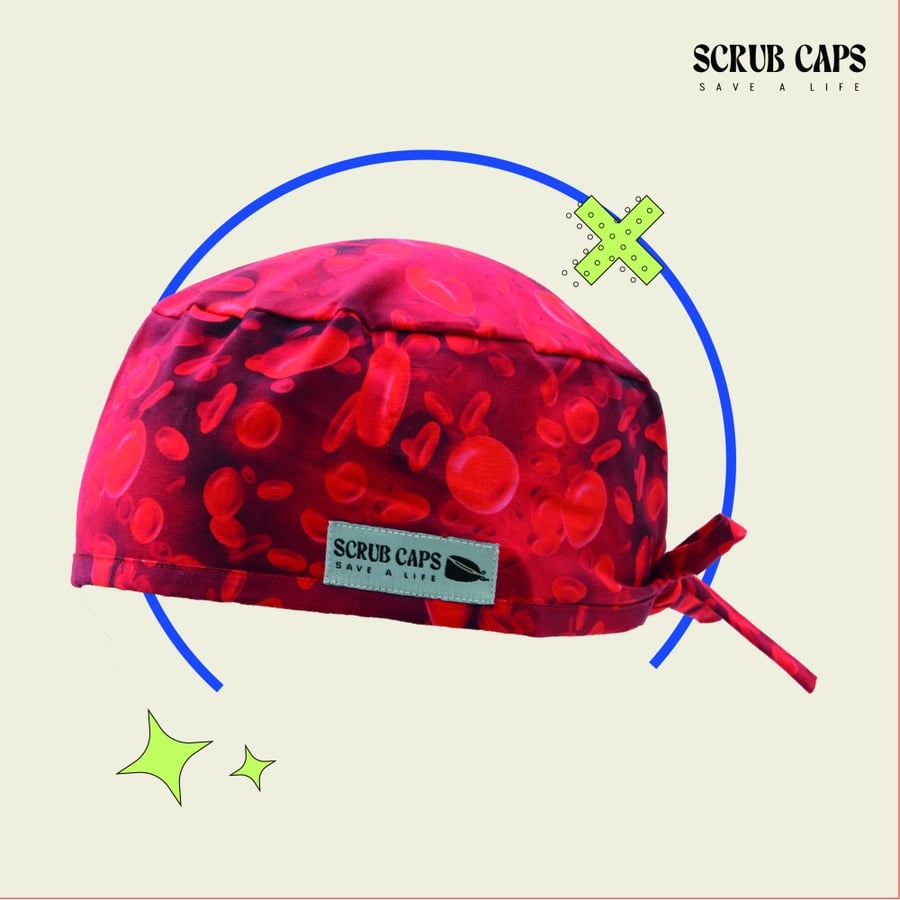 Surgical Cap  Blood Cells