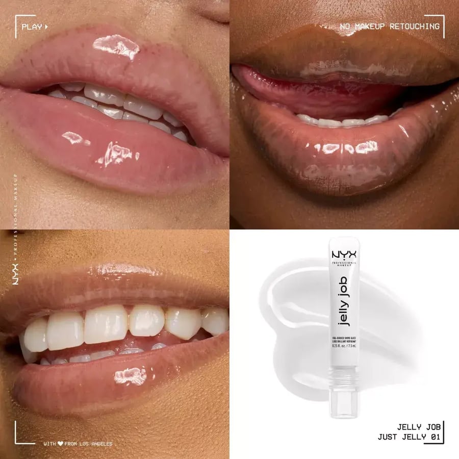 نيكس ملمع شفاه جيلي جوب - 01 (Just Jelly (Clear