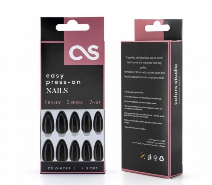 اظافر صناعية 28 قطعة COLORS STUDIO NAILS TN24
