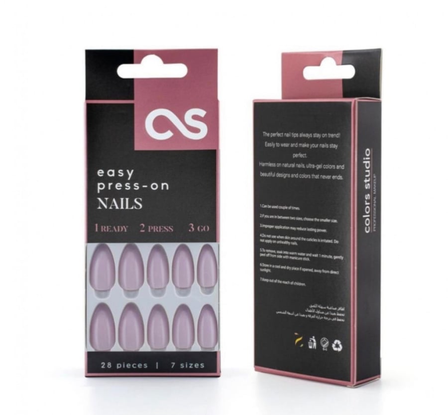 False nails 28 pieces COLORS STUDIO NAILS TN05