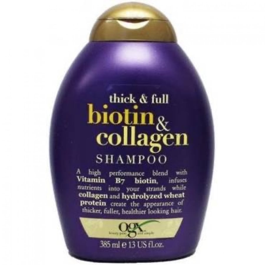 OGX Biotin and Collagen Shampoo for Thick and Thick Hair 385ml