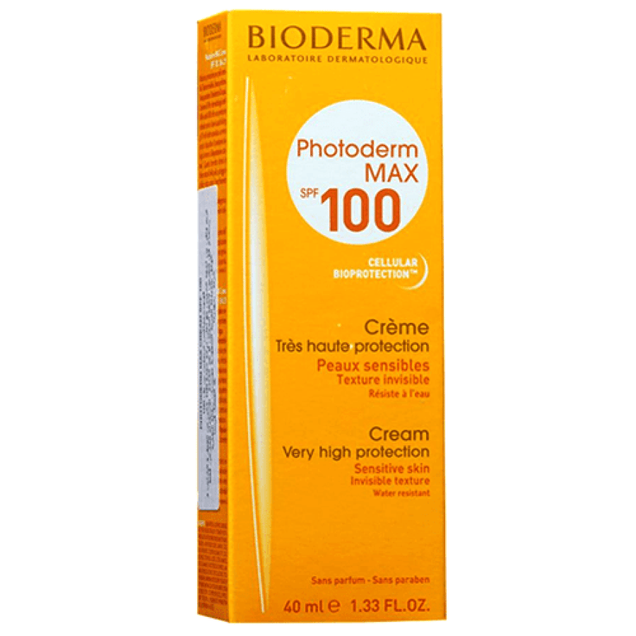 كريم عالي الحماية من الشمس فوتوديرم ماكس 100 SPF من بيوديرما – 40 مل