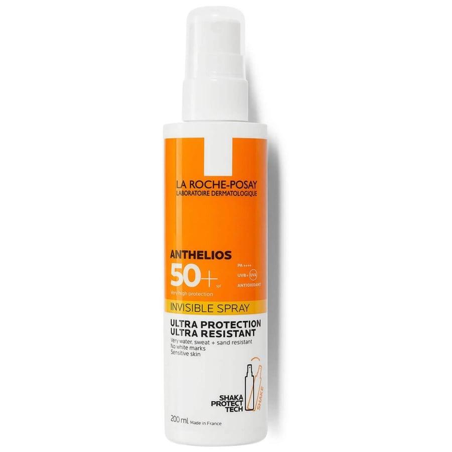 لا روش بوزيه أنثيليوس بخاخ غير مرئي +SPF 50 واقي الشمس للجسم 200 مل