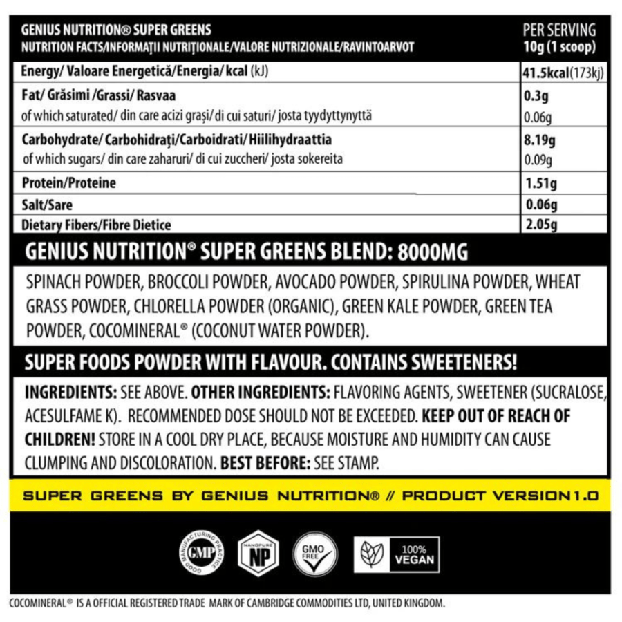 SUPER GREENS 300G سوبر غرينز 30 حصة