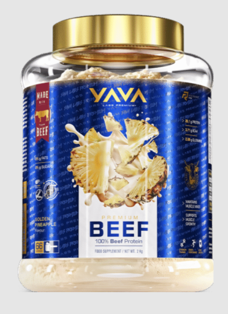 Yava Labs بروتين اللحم البقري بنكهات متعددة