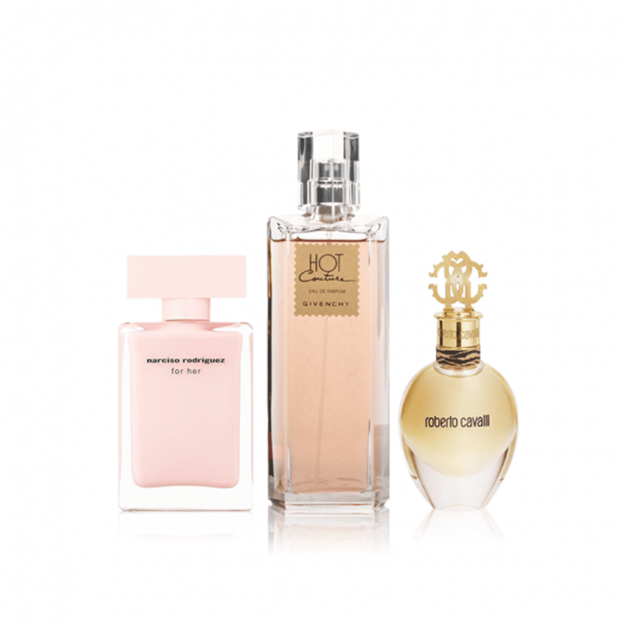 مجموعة عطور نسائية جذابة