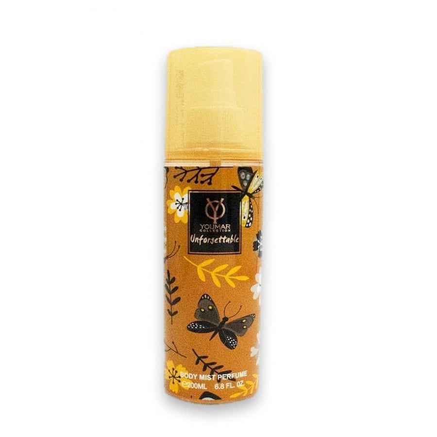 معطر الجسم يومار ml 200Unforgettable  أفضل معطر للجسم