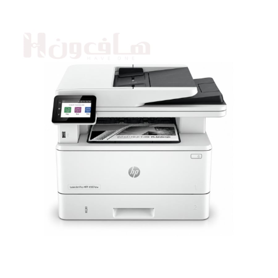 طابعة HP LaserJet Pro MFP 4103fdw متعددة الوظائف – هاف ون