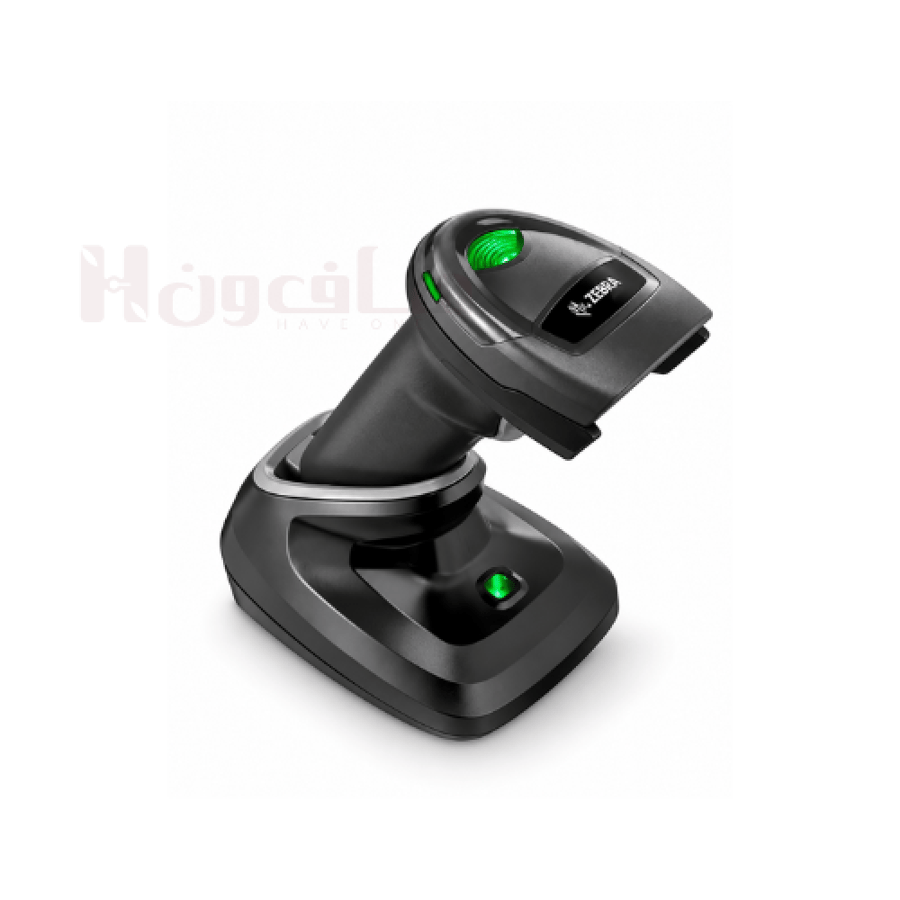 قارئ باركود زيبرا Zebra Symbol DS2278 لاسلكي أسود ثنائي الأبعاد 2D بتق