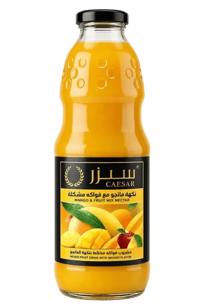 عصير سيزر مانجو ١ لتر (٦ حبات)
