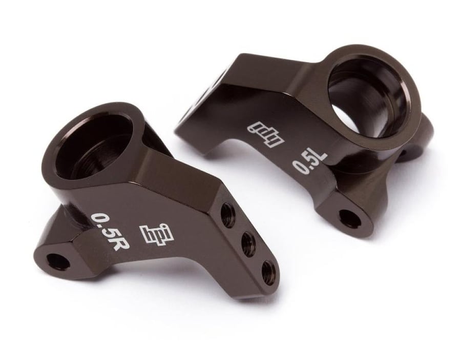 #104898 - ALUMINUM REAR HUB CARRIER SET (0.5 DEGREE/BROWN)