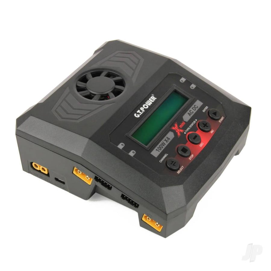 GT Power X4 Mini Charger 100W AC / 100W x4 DC (UK)