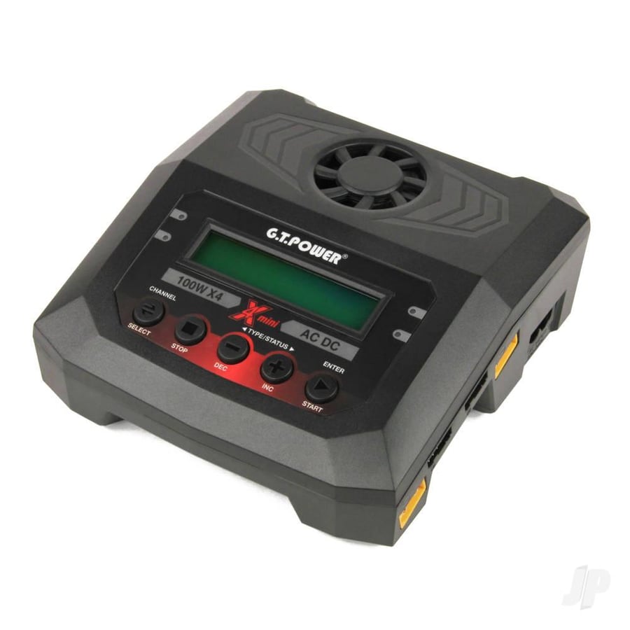 GT Power X4 Mini Charger 100W AC / 100W x4 DC (UK)