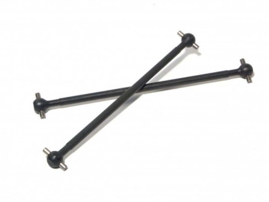 #86058 - DOGBONE 9x123mm (BLACK/2pcs)