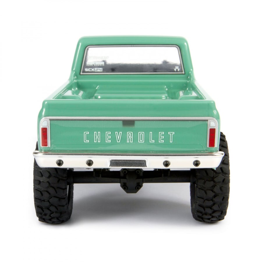 AXI00001T2 SCX24 1967 Chevrolet C10 1/24 4WD-RTR, Dark Silver