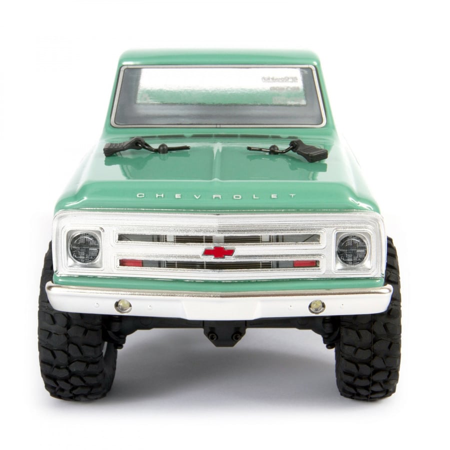 AXI00001T2 SCX24 1967 Chevrolet C10 1/24 4WD-RTR, Dark Silver