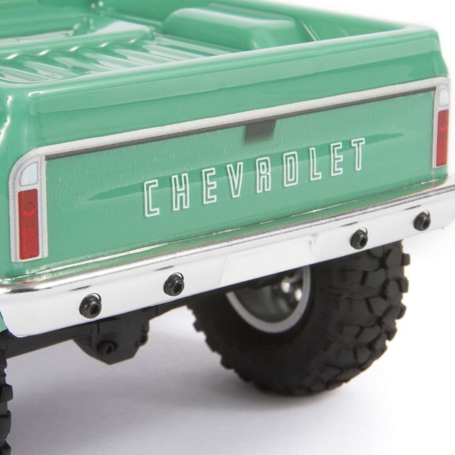 AXI00001T2 SCX24 1967 Chevrolet C10 1/24 4WD-RTR, Dark Silver