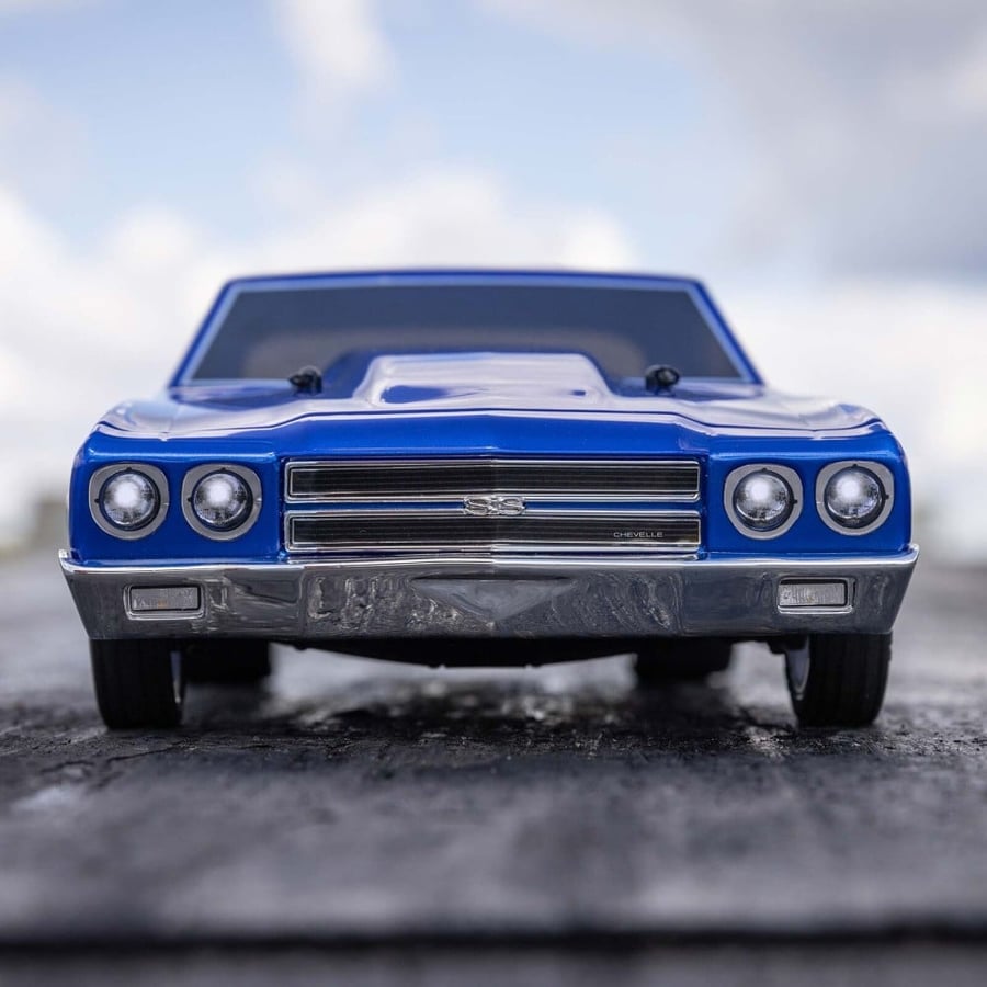 1/16 1970 Chevy Chevelle 2WD Mini No Prep Drag Car RTR, Blue