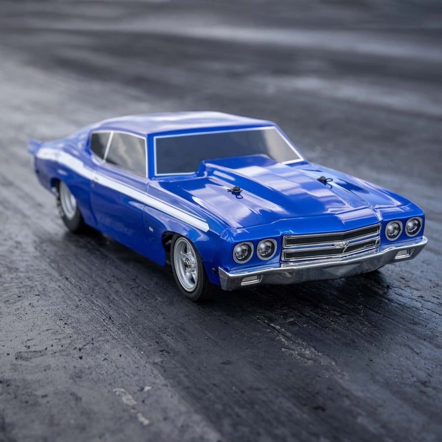 1/16 1970 Chevy Chevelle 2WD Mini No Prep Drag Car RTR, Blue