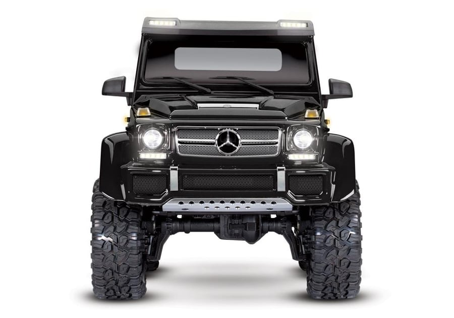 Traxxas TRX-6 1/10 6x6 Trail Crawler w/Mercedes-Benz G 63 AMG Clipless Body (BLACK) w/TQi 2.4GHz Radio