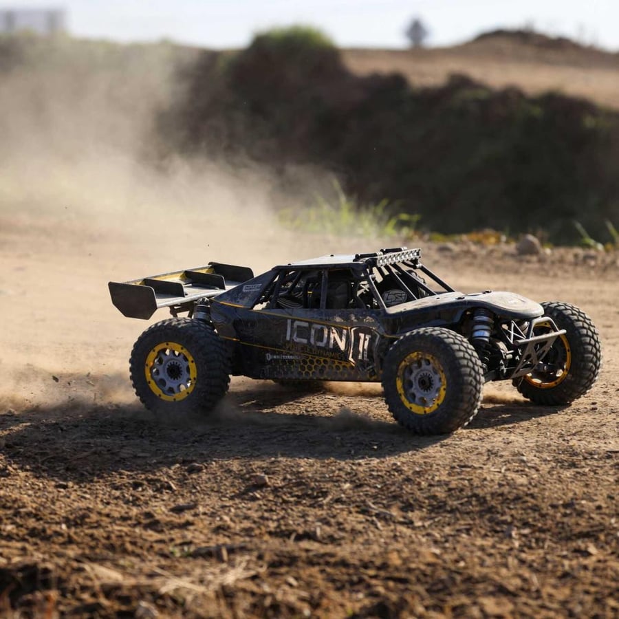 1/5 LOS05008T1DBXL 2.0 Icon 4X4 RTR Gas Desert Buggy, Black
