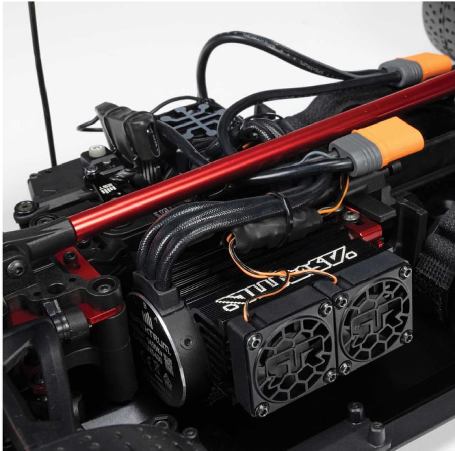 ARA7816T1 Arrma Limitless 120 8S BLX 4WD RTR Electric Brushless Street Speed (Red/Black) w/DX3 Radio, Smart ESC & AVC