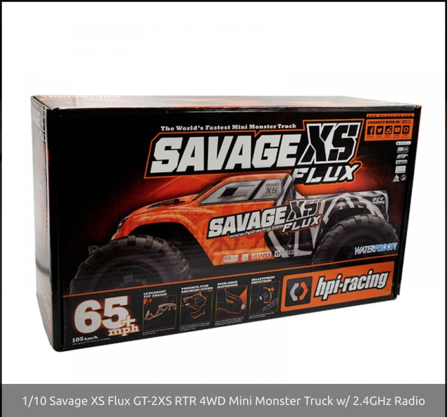 160325 RTR SAVAGE XS FLUX GT-2XS