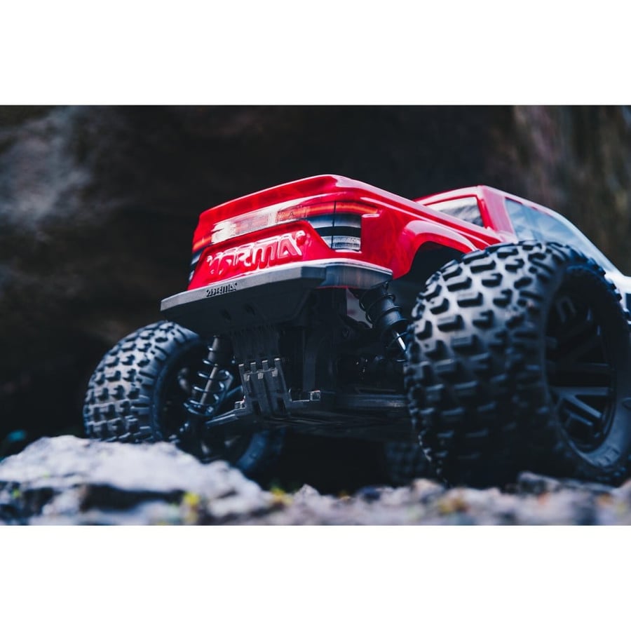 1/10 GRANITE 4WD V3 MEGA 550 Brushed Monster Truck RTR, Red