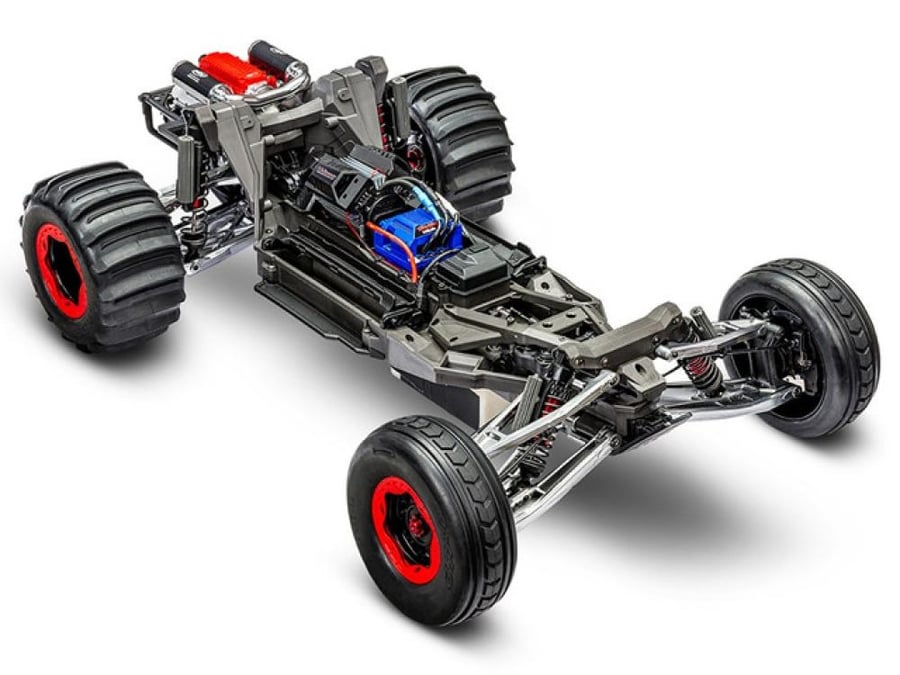 Traxxas Funco® Pro Scale® 2WD Brushless RTR Sand Car (Red) w/TQi 2.4GHz Radio, Link Module TSM