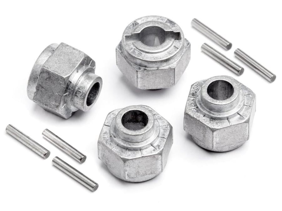 #105629 - HEX WHEEL HUB 12mm (4pcs)