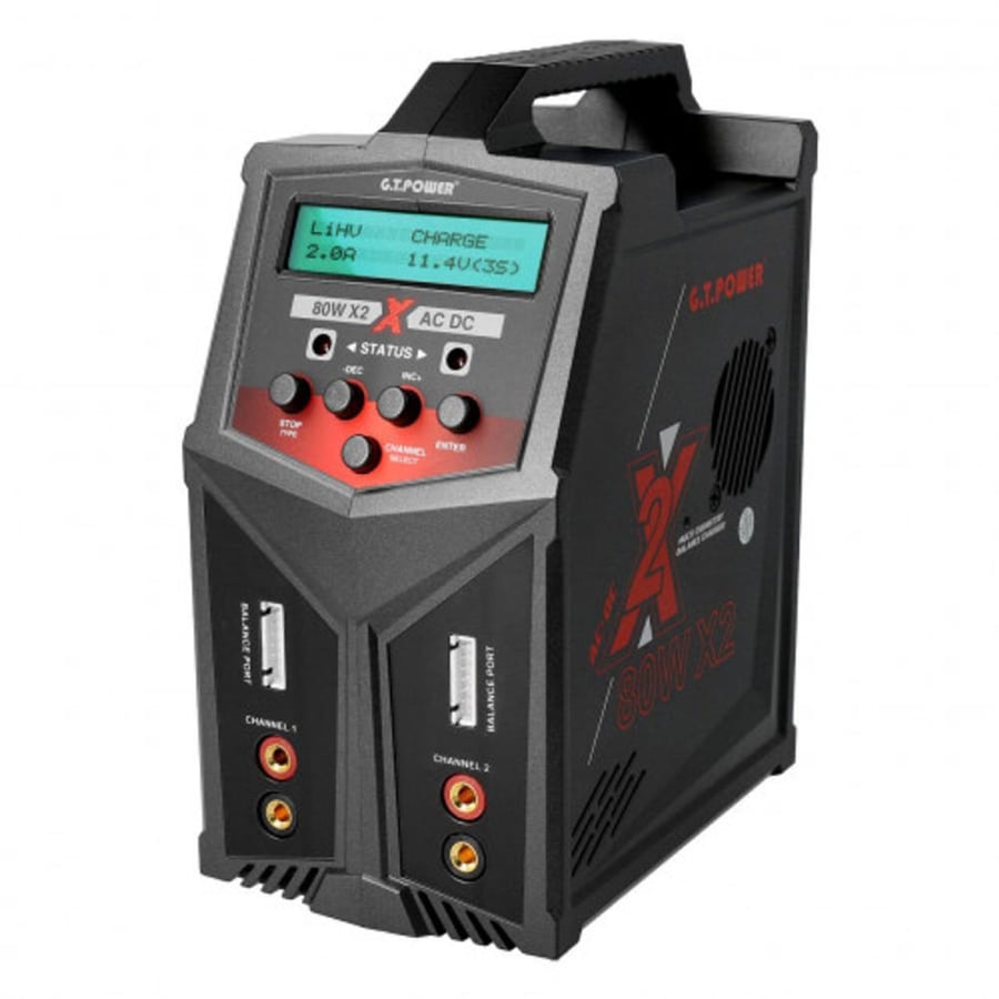 Duo 7A 80W AC/DC charger(X2 charger) 151