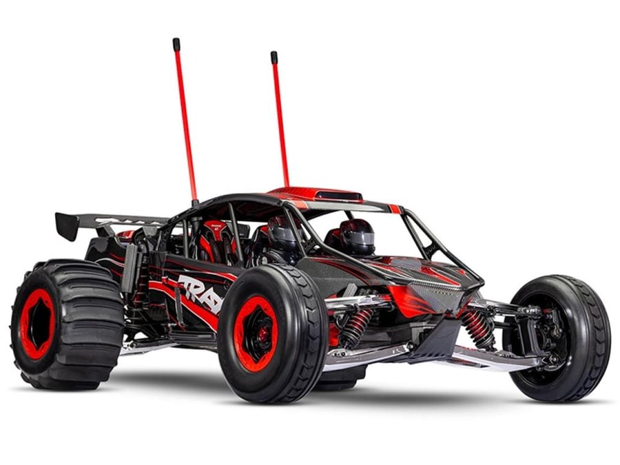 Traxxas Funco® Pro Scale® 2WD Brushless RTR Sand Car (Red) w/TQi 2.4GHz Radio, Link Module TSM