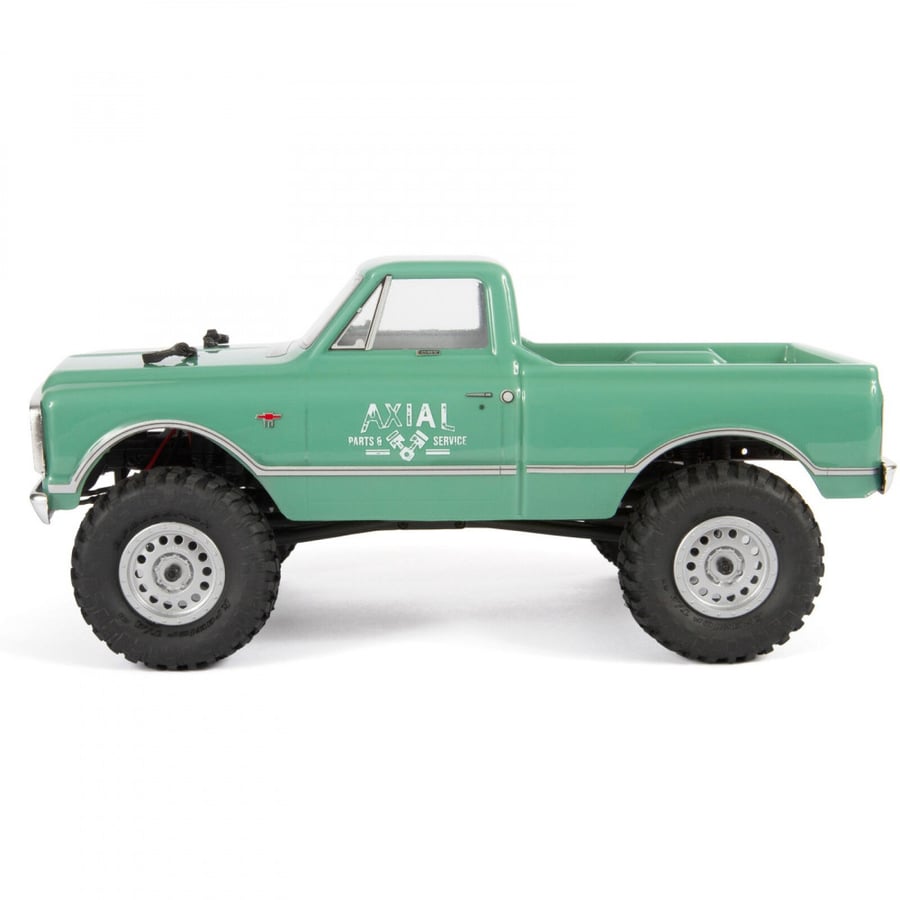 AXI00001T2 SCX24 1967 Chevrolet C10 1/24 4WD-RTR, Dark Silver