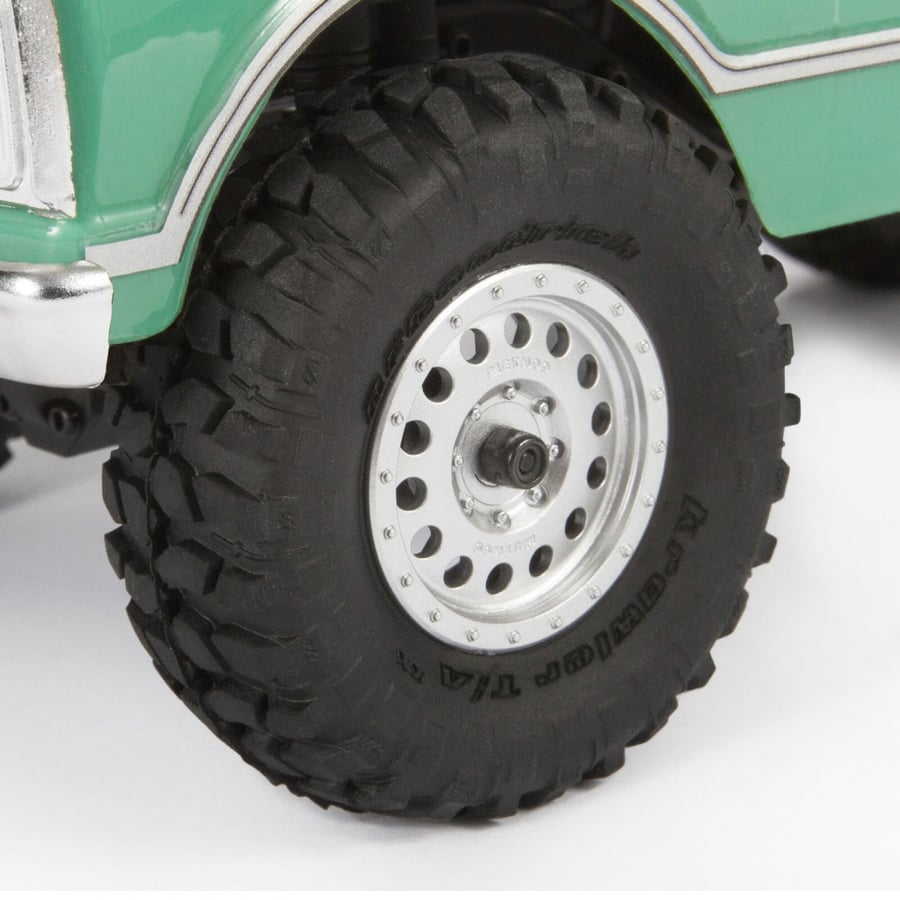 AXI00001T2 SCX24 1967 Chevrolet C10 1/24 4WD-RTR, Dark Silver