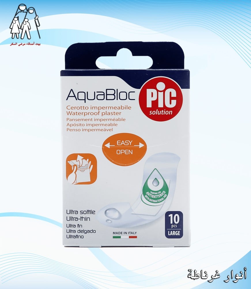 بلاستر مضاد للماء 25*72مم AquaBloc Pic