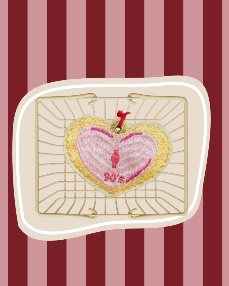 Bag pendant lock heart #2
