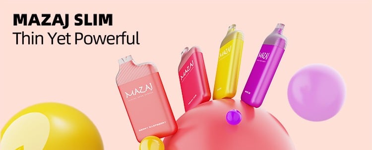 مزاج سلم رمان توت 5500 سحبة MAZAJ SLIM Pomegranate Berry 5500 PUFFS رمان توت