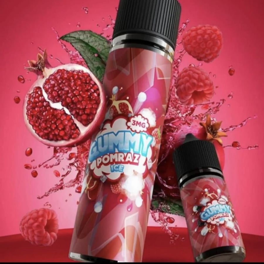 نكهة قمي رمان توت آيس 60 مل | GUMMY POMRAZ ICE 60ML