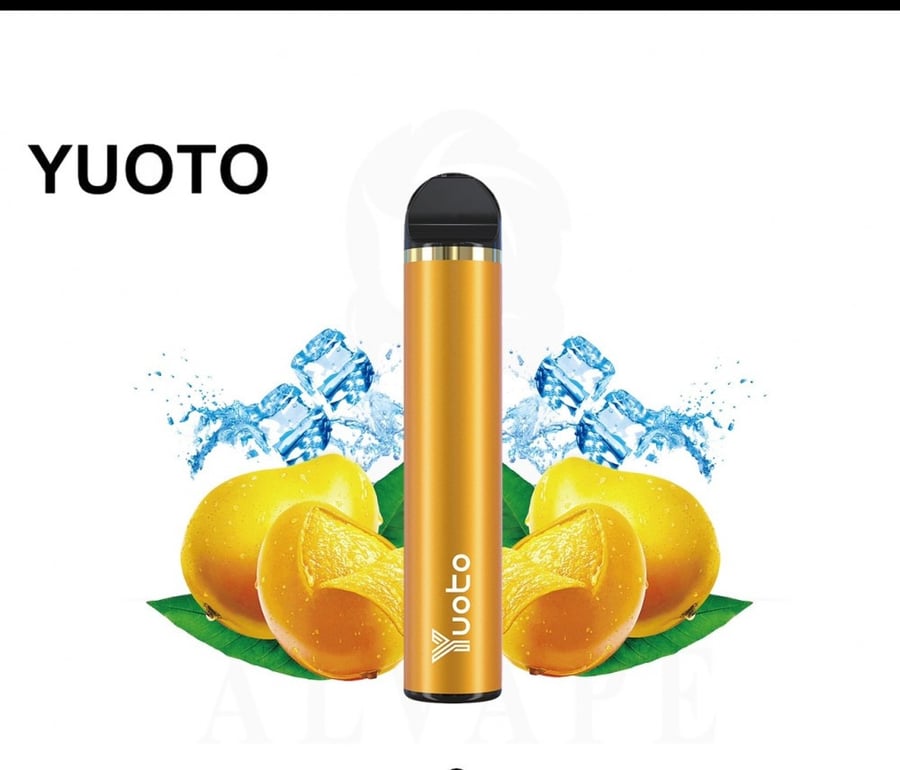 يوتو مانجو أيس 1500 سحبة 50 مجYUOT1500 Puffs Disposab
