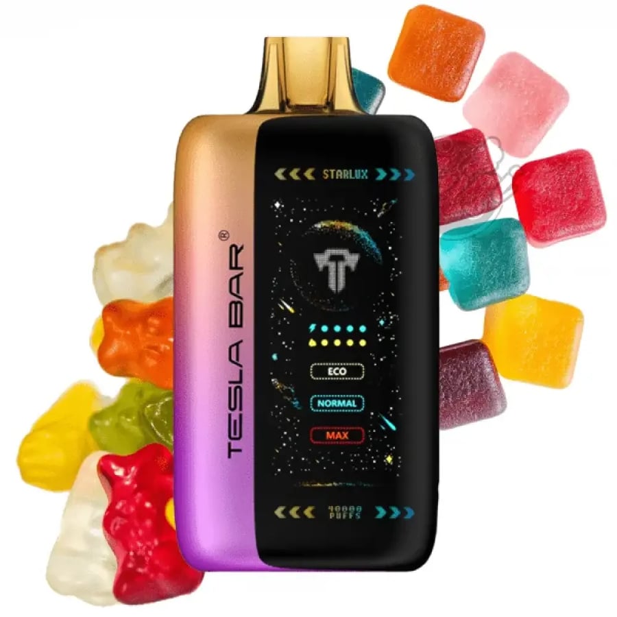 سحبة تسلا بار XT 40000 نكهات متنوعة | TESLA BAR XT 40000 Puffs