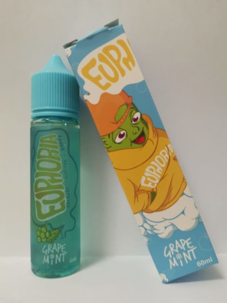 نكهة إيفوريا عنب نعناع شيشة 60 مل | Euphoria Grape Mint