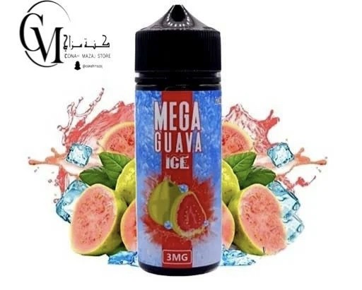 نكهه ميجا جوافة ايس 120 مل- Mega Guava Ice 120 ml