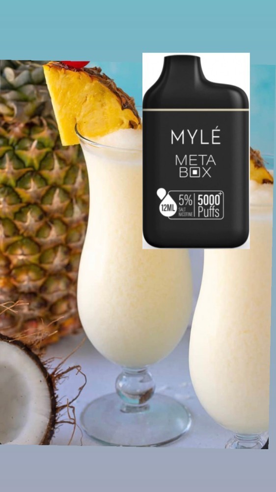 سحبة مايلي ليمون نعناع 5000 موشة MYLELEMON Mint ليمون نعناع