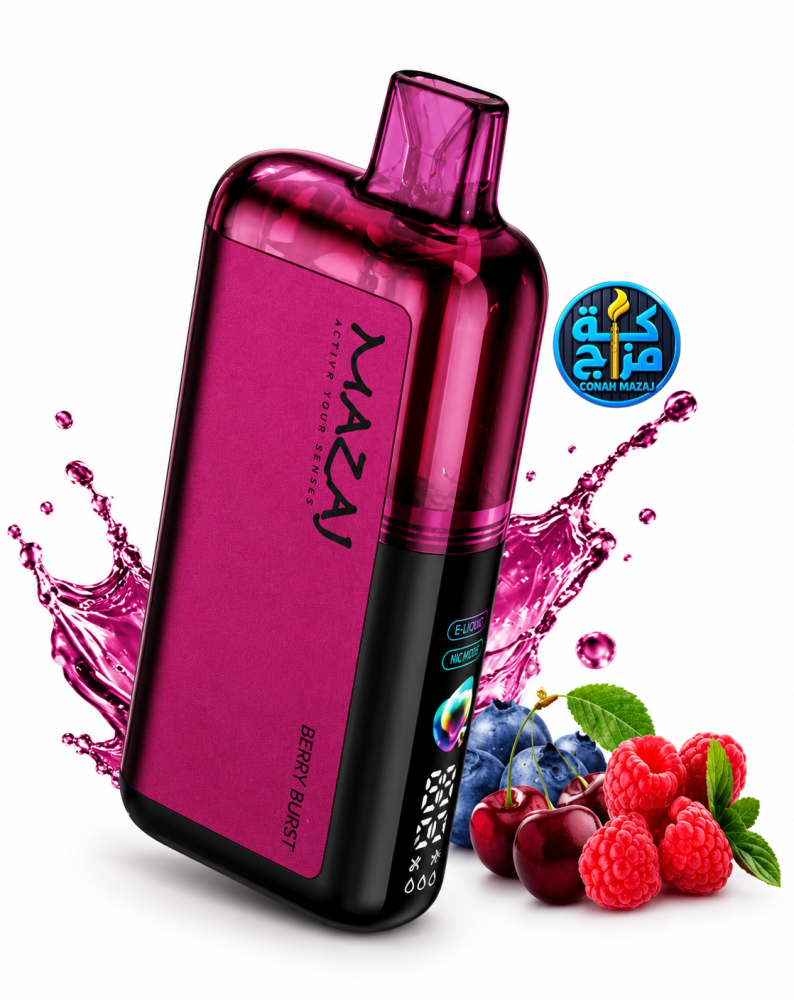 سحبة مزاج جلاز 30K بيري برست | MAZAJ GLAZZ 30K BERRY BURST