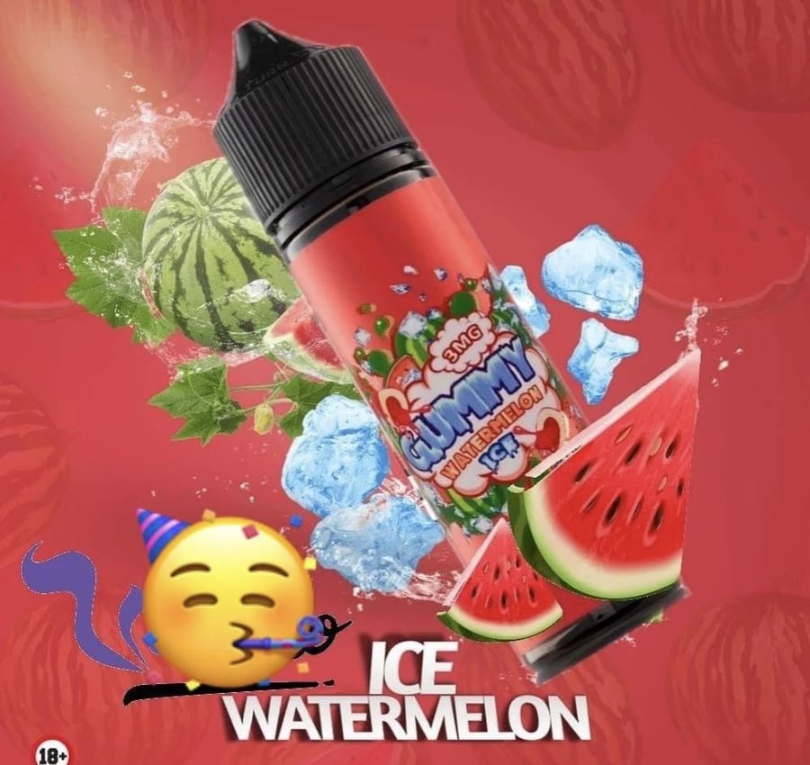 نكهة قمي واتر ميلون آيس 60 مل | GUMMY Watermelon Ice 60ML
