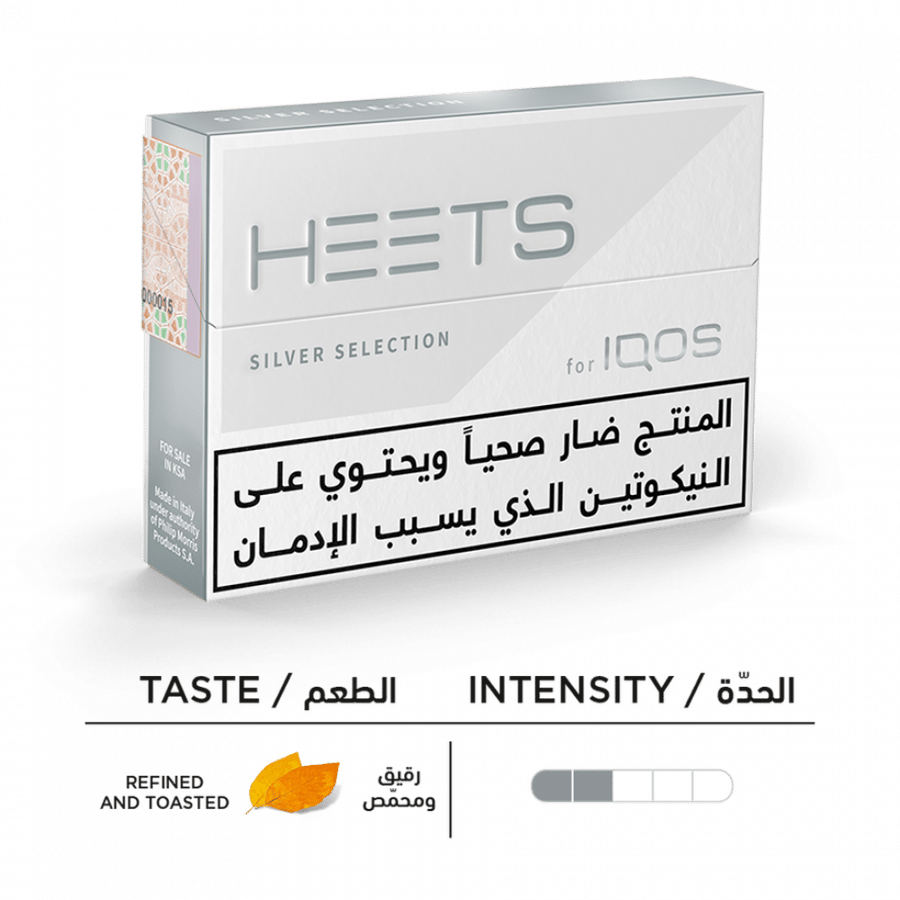ايكوس هيتس سلفر كروز IQOS HEETS SILVER SELECTION