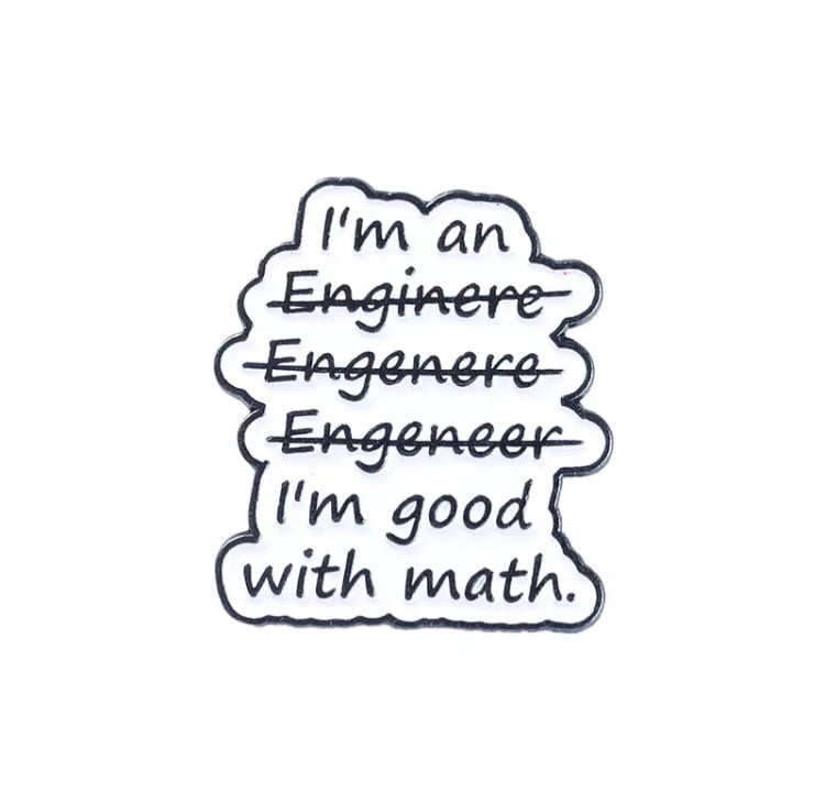 بروش مهندس I’m good with math
